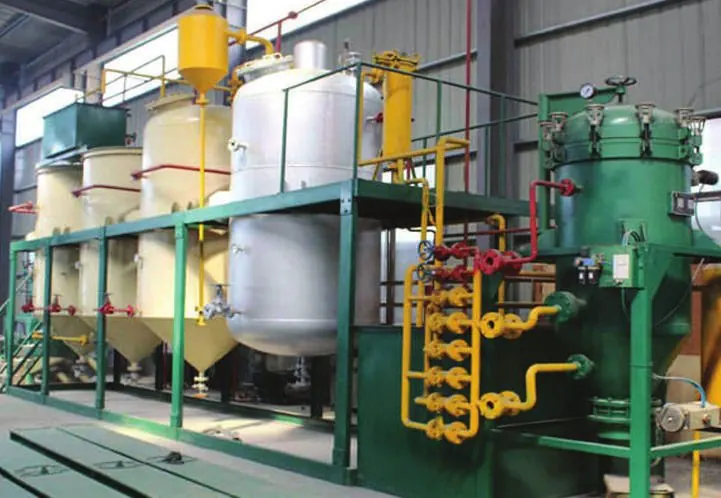 Edible oil refinery