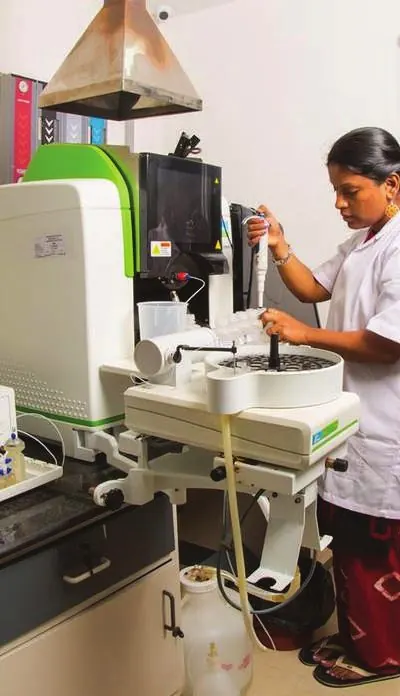 Quality control laboratory