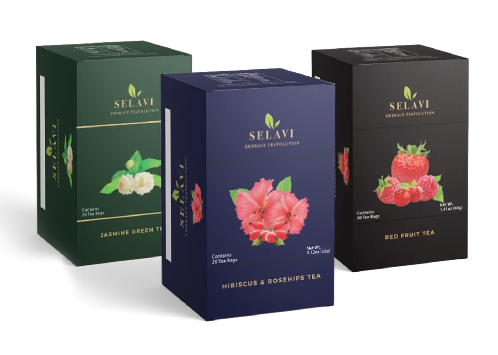 Selavi tea range
