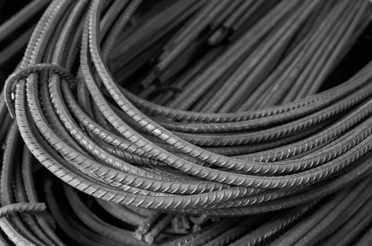 Coiled reinforcement steel