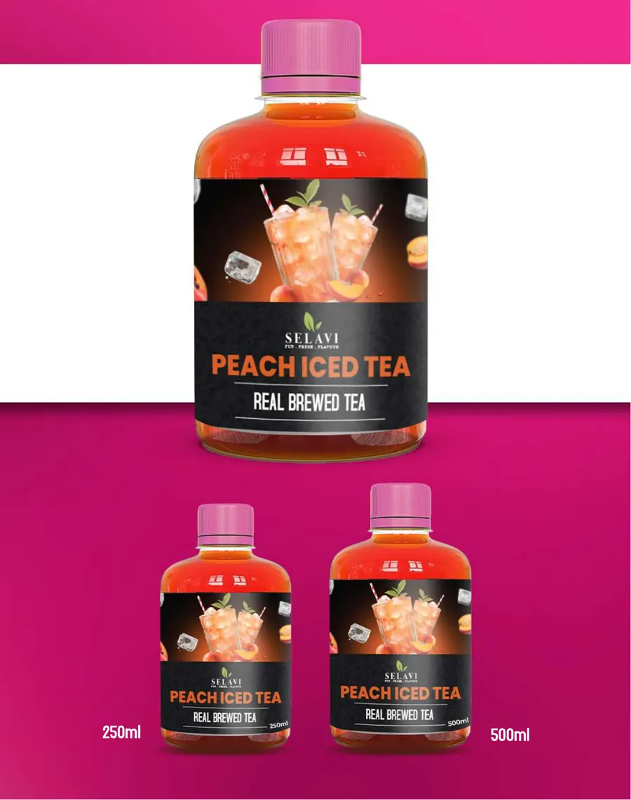 Selavi Peach Iced Tea