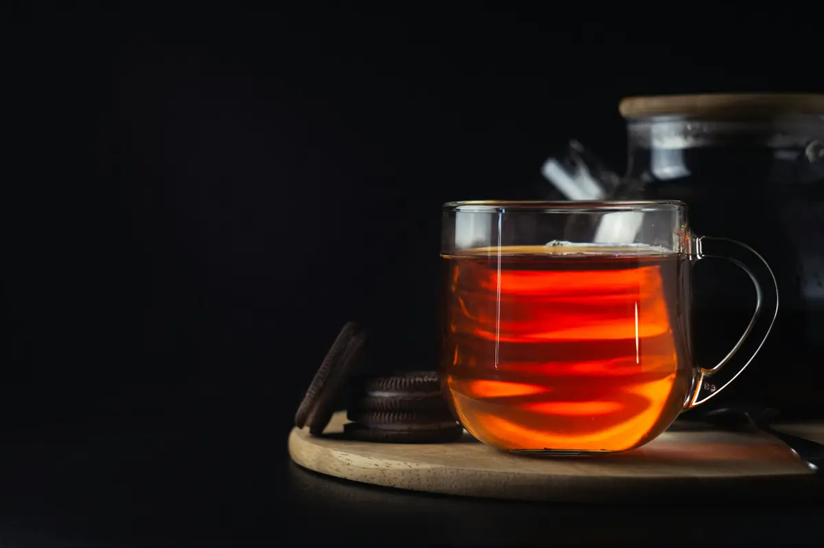 A glass of tea