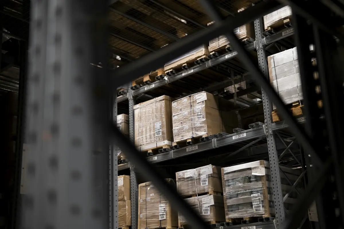 Warehouse racking